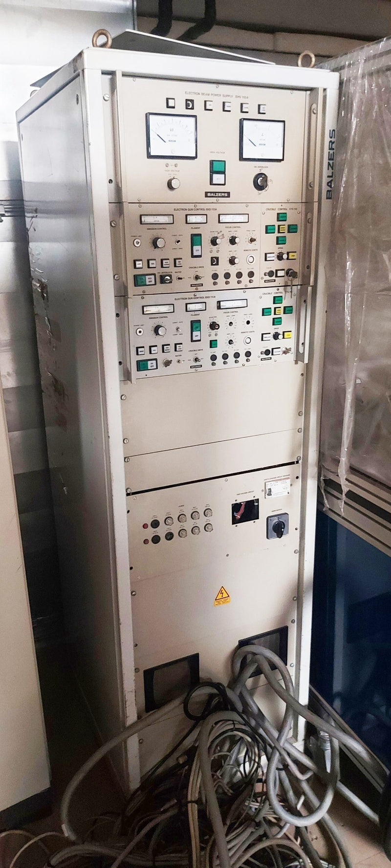 Oerlikon Balzers BAK 1052 Evaporation System for Vacuum Coating