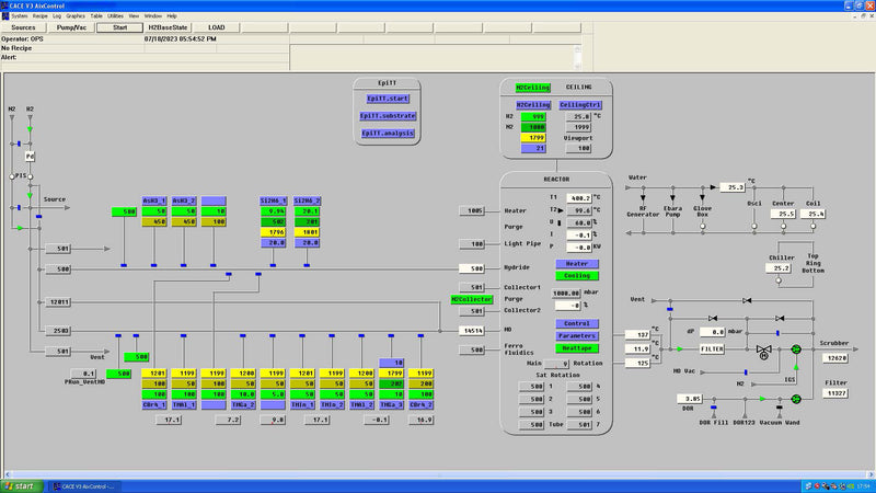 Aixtron AIX 2600 G 3 R MOCVD / OMVPE (Metal Organic Chemical Vapor Deposition / Organometallic Vapor Phase Epitaxy)