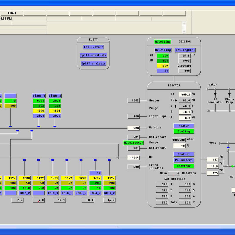 Aixtron AIX 2600 G 3 R MOCVD / OMVPE (Metal Organic Chemical Vapor Deposition / Organometallic Vapor Phase Epitaxy)