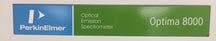 Perkin Elmer Optima 8000 ICP-OES (Optical Emission Spectrometer)