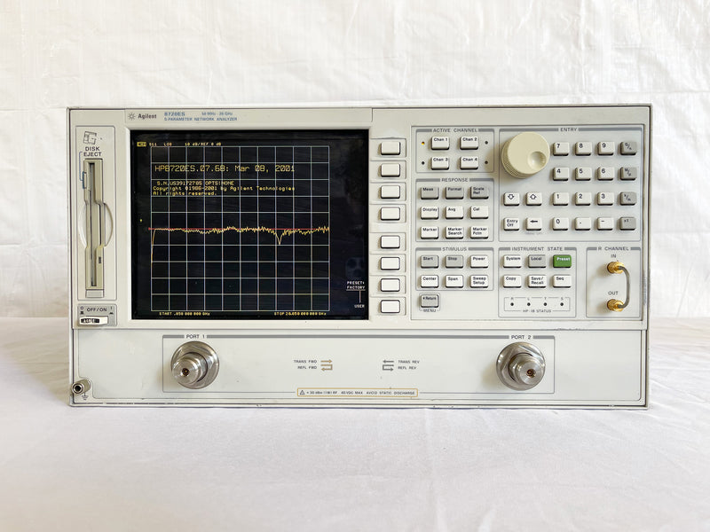 Agilent 8720 ES S Parameter Network Analyzer