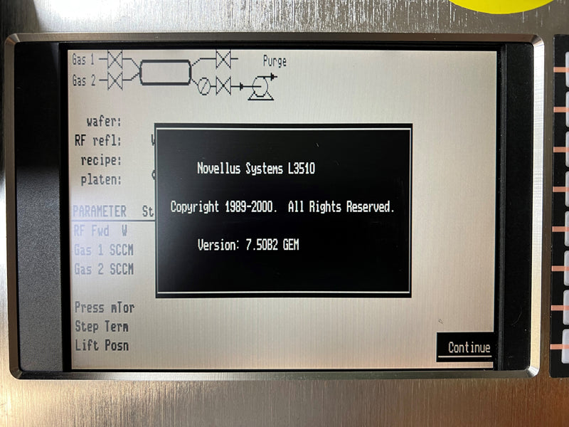 Lam / Novellus / Gasonics L 3510 Plasma Asher
