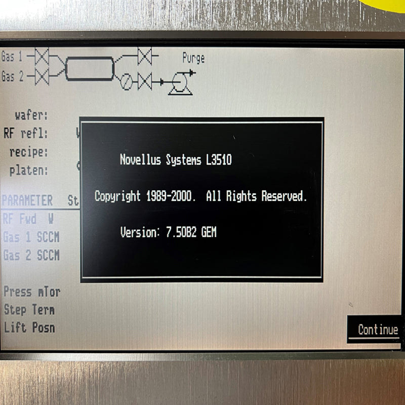 Lam / Novellus / Gasonics L 3510 Plasma Asher