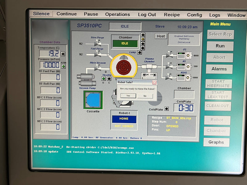 Lam / Novellus / Gasonics L 3510 Plasma Asher
