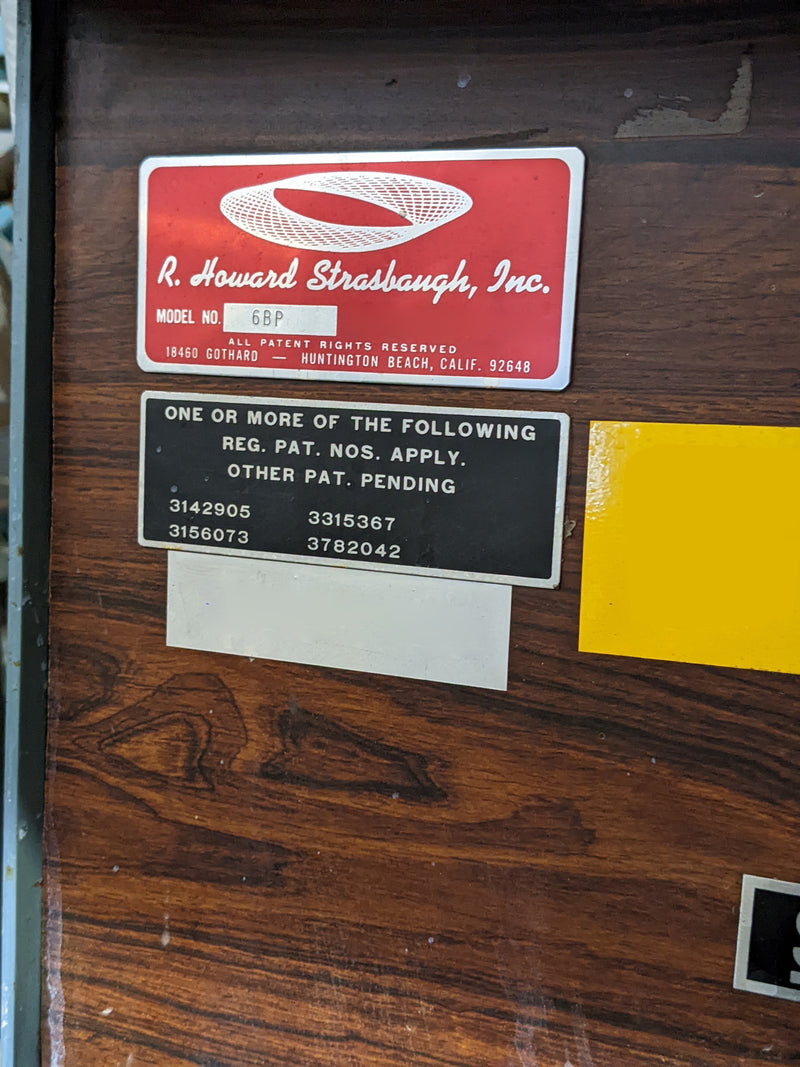 Strasbaugh 6 BP Polisher