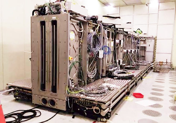 Applied Materials NAR 1200 L Vertical In-Line Sputtering Machine