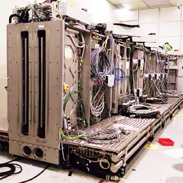 Applied Materials NAR 1200 L Vertical In-Line Sputtering Machine