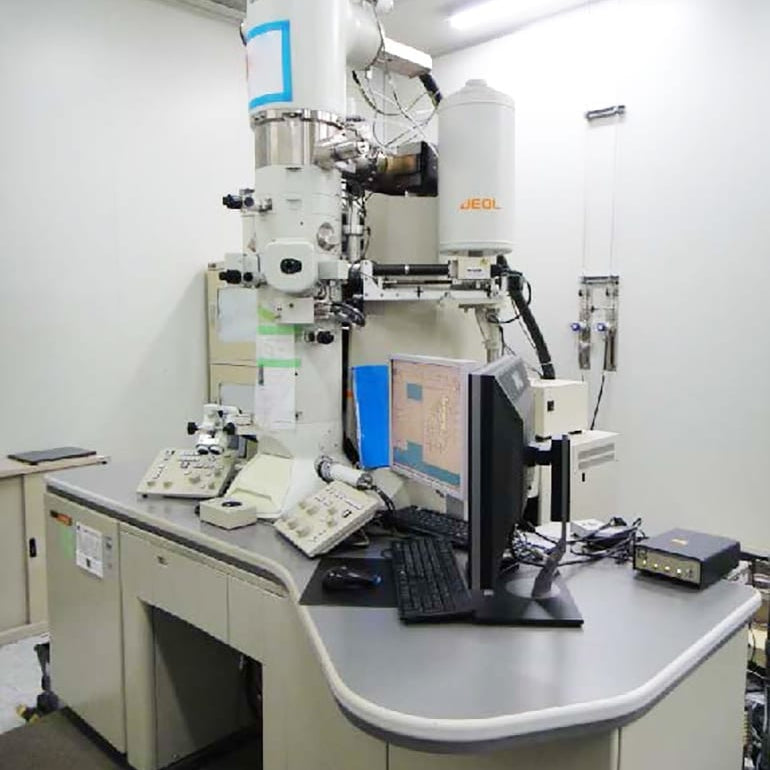 Jeol JEM 2100 A TEM (Transmission Electron Microscope)