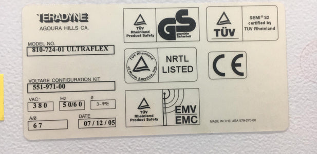Teradyne Ultra Flex Tester