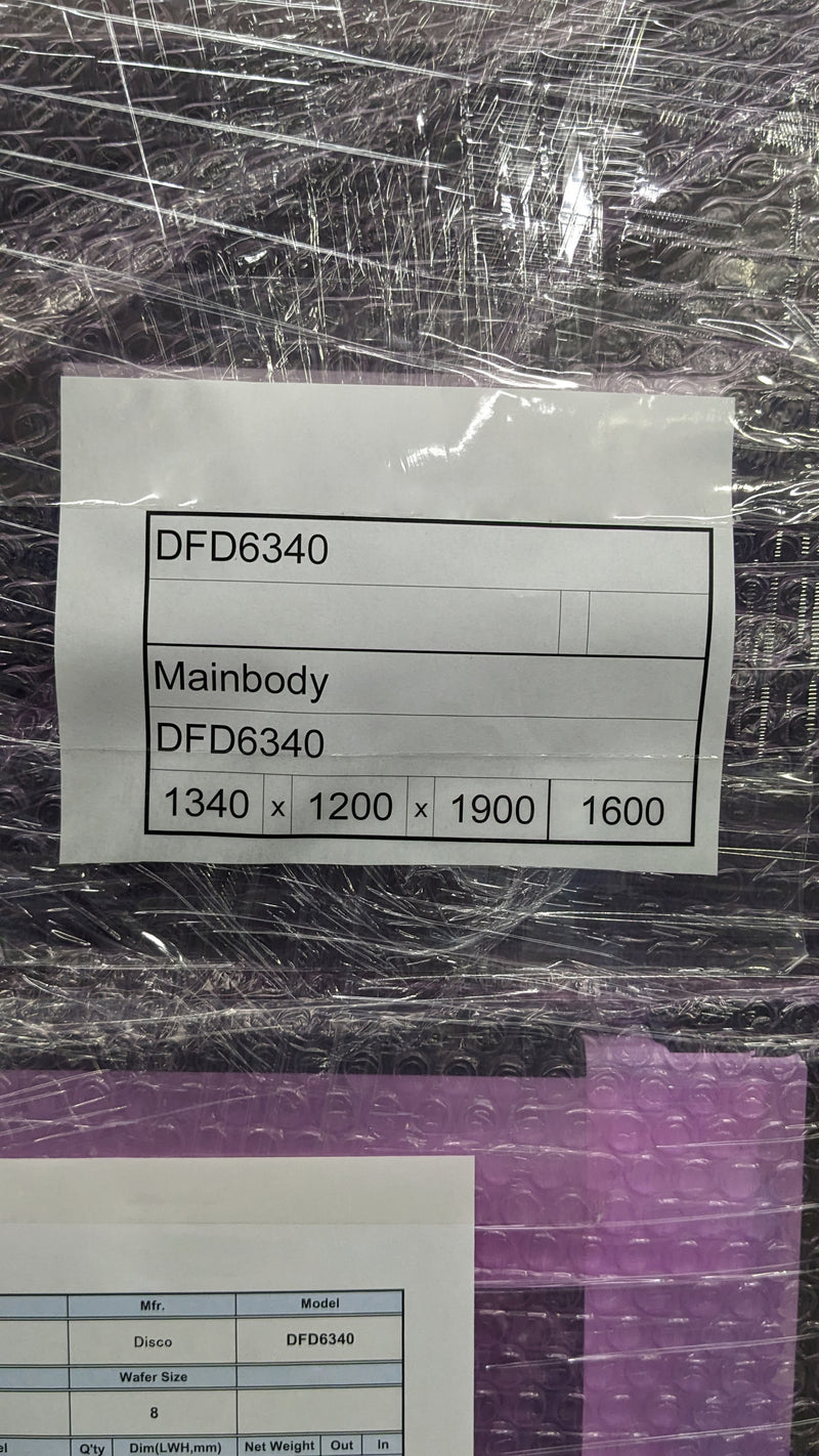 Disco DFD 6340 Automatic Dicing Saw
