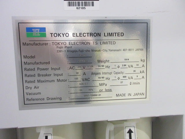 Tel Precio Automatic Wafer Prober