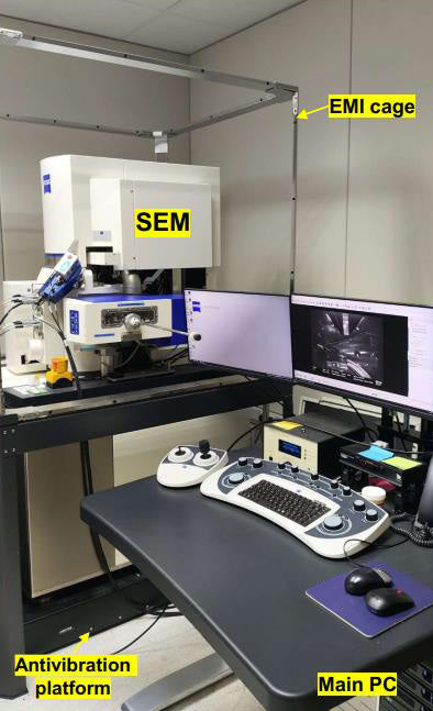 Zeiss Merlin FE-SEM (Field Emission Scanning Electron Microscope)