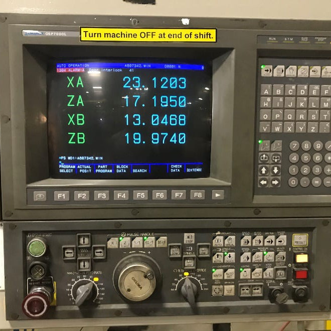 Okuma LU 35 Lathe