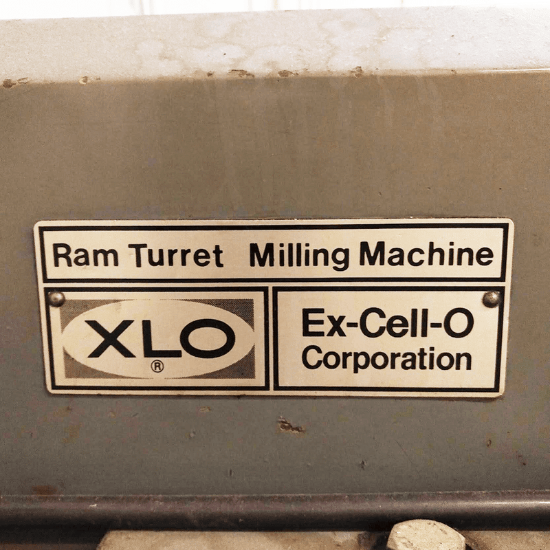 Ex-Cell-O 602 Vertical Mill