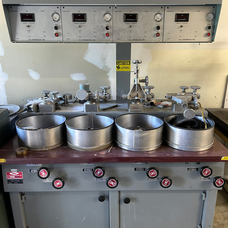 Strasbaugh 6 DE 4 Overam Spindle Polisher