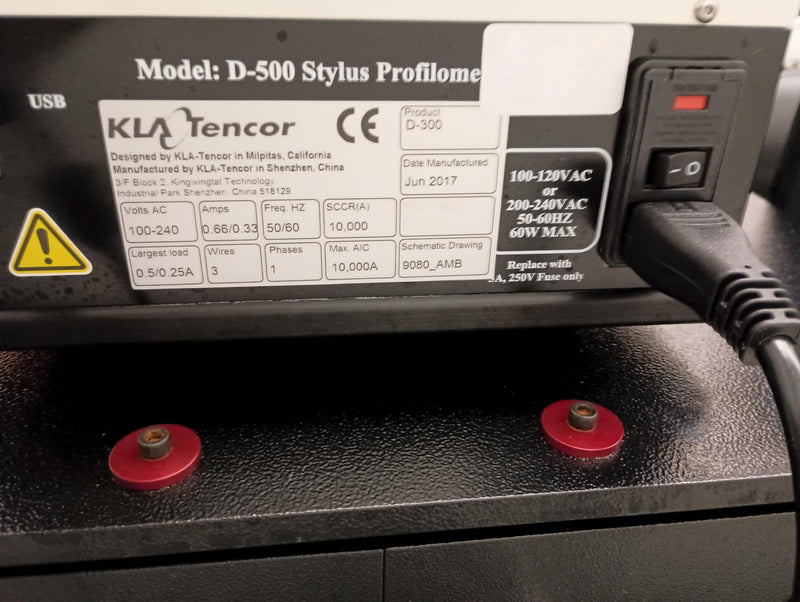 KLA Alpha Step D 300 Stylus Profilometer