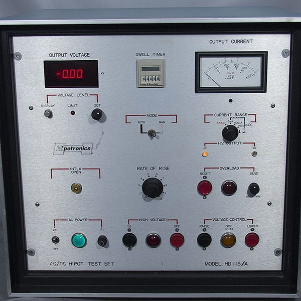 Hipotronics HD 115 AC/DC Hipot Dielectric Insulation Tester