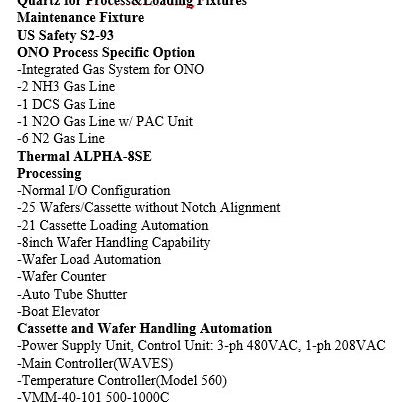 Tel Alpha 8 SE Vertical Furnace