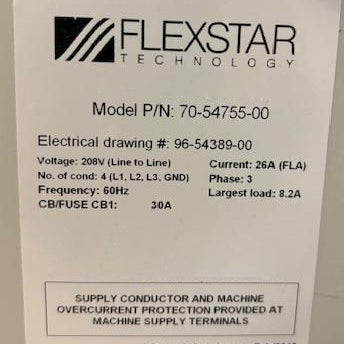Flexstar F 60 B SSD Solid State Tester