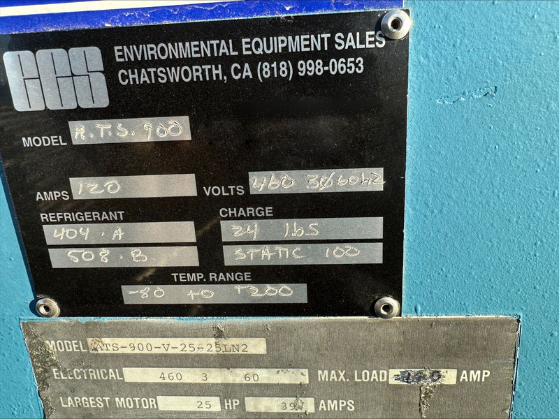 Thermex Thermatron ATS 900 V Shock Chamber