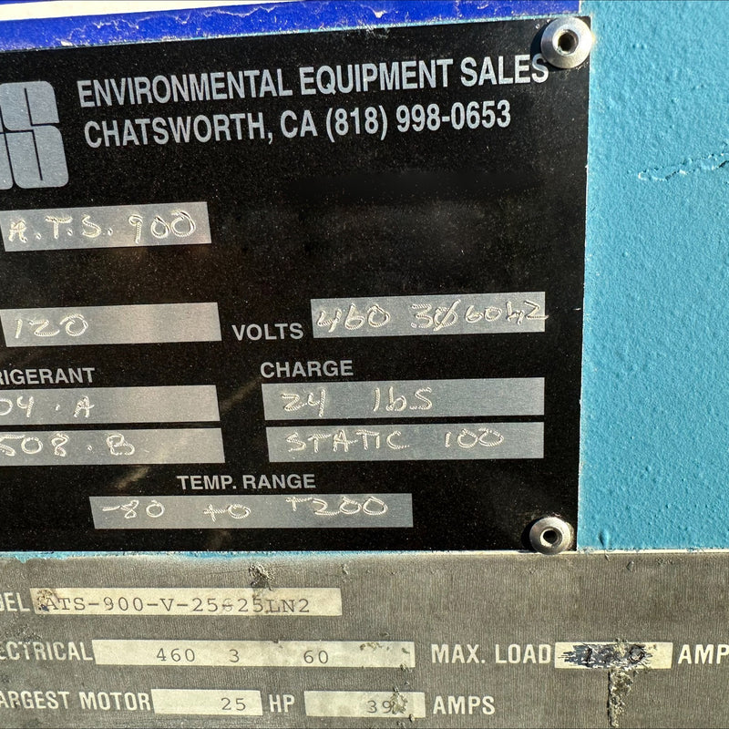 Thermex Thermatron ATS 900 V Shock Chamber