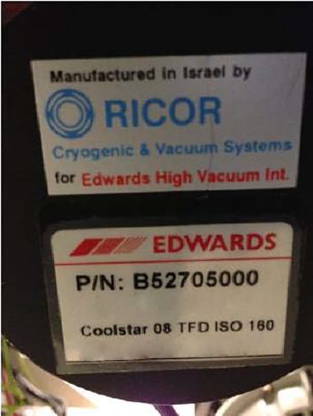Edwards Auto 306 Cryo E-Beam Evaporator