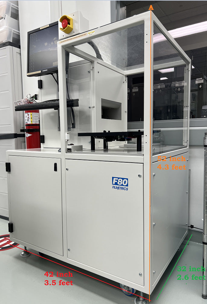 KLA / Filmetrics F 80 Film Thickness Measurement