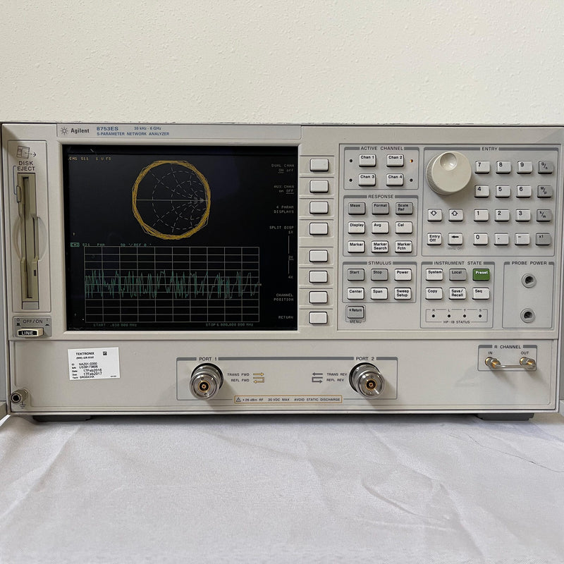 Agilent 8753 ES S Parameter Network Analyzer