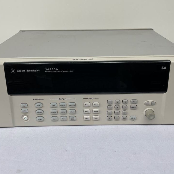 Agilent 34980 A Multifunction Switch / Measure Unit