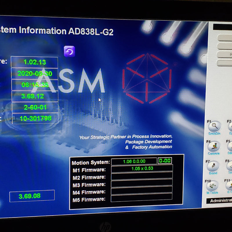 ASM ADL 838 LG 2 Die Bonder