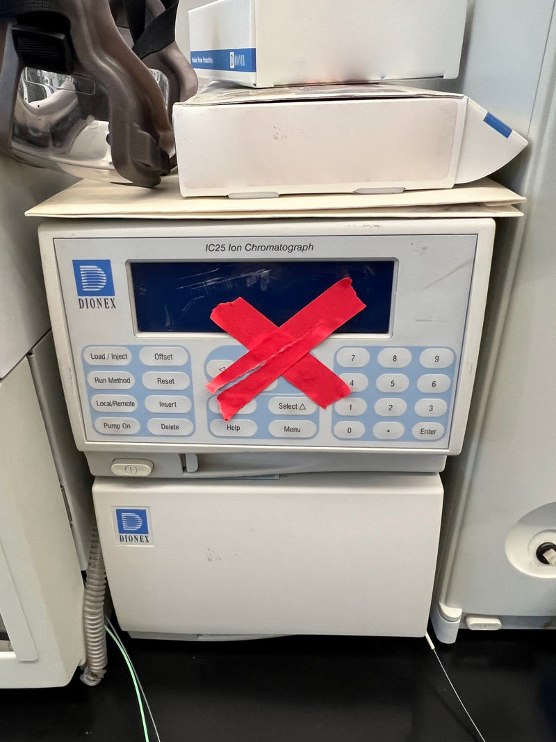 Dionex IC 25 Ion Chromatography (IC)