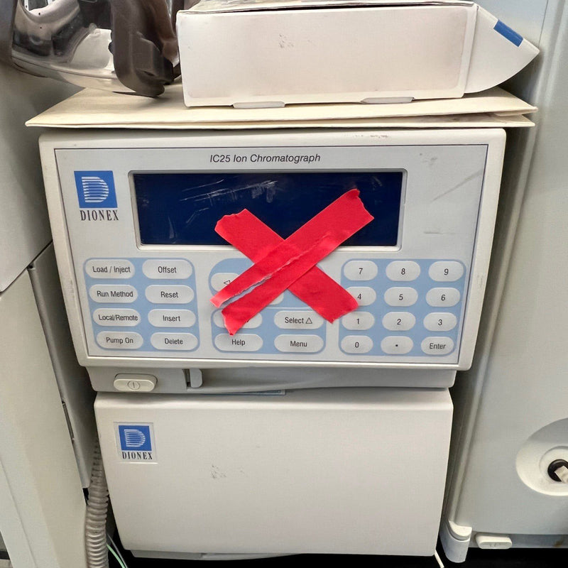 Dionex IC 25 Ion Chromatography (IC)