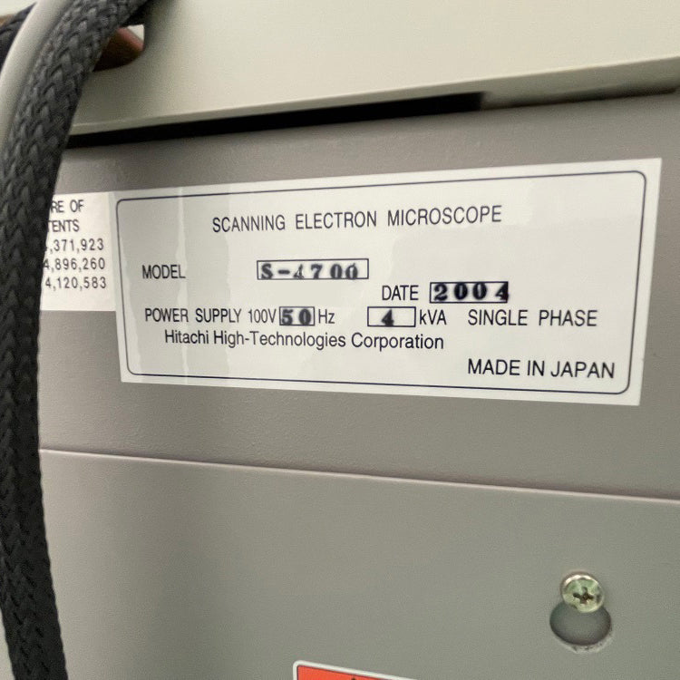 Hitachi S 4700 FE-SEM (Field Emission Scanning Electron Microscope)