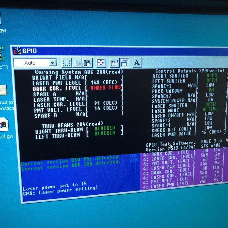 KLA SFS 6420 Wafer Inspection