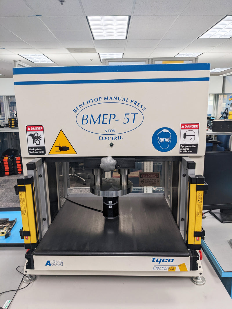 Tyco BMEP 5 T Benchtop Manual Press