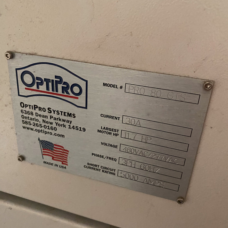 OptiPro 80 GTS Generator/ Grinder