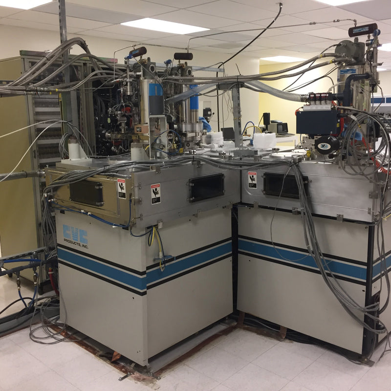 CVC 2800 LL Load Lock Dual Process Chamber Sputtering System