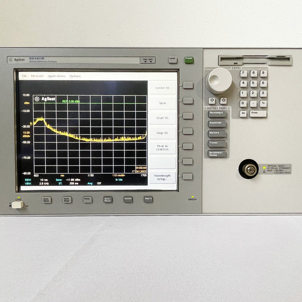 Agilent 86140 B Optical Spectrum Analyzer