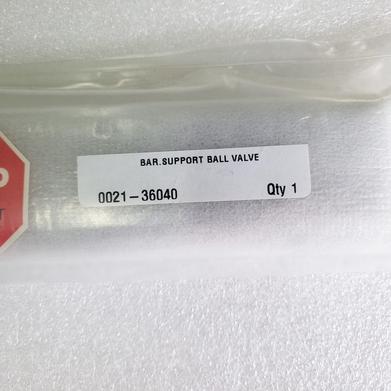 Applied Materials PN: 0021-36040 Support Ball Valve Bar