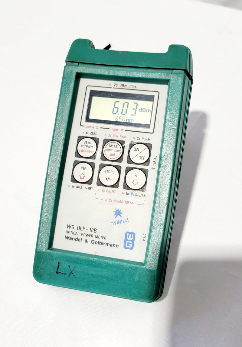 Wandel & Goltermann WG OLP 18 B Optical Power Meter