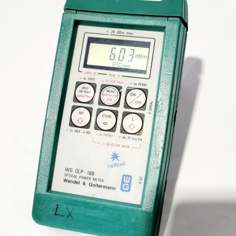 Wandel & Goltermann WG OLP 18 B Optical Power Meter