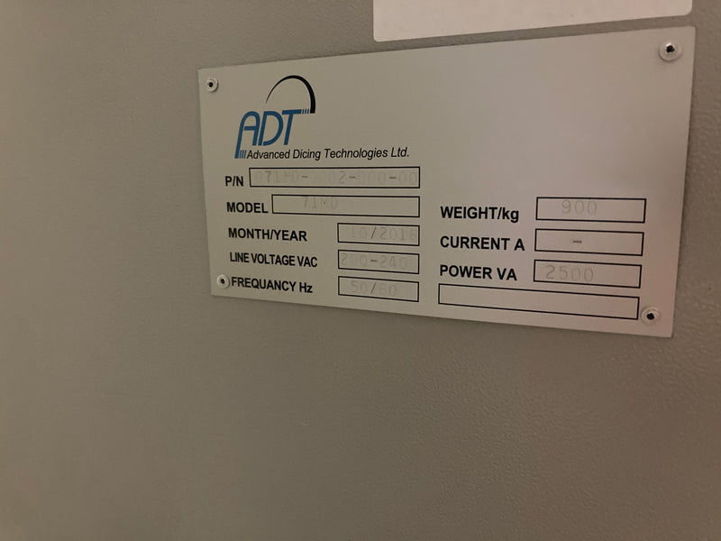ADT 7120 MD Dicing Saw