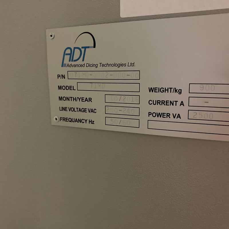 ADT 7120 MD Dicing Saw