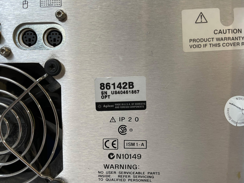 Agilent 86142 B Optical Spectrum Analyzer