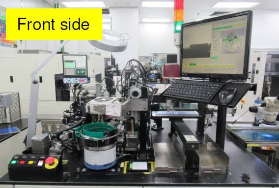 AMS Shield Attach Machine