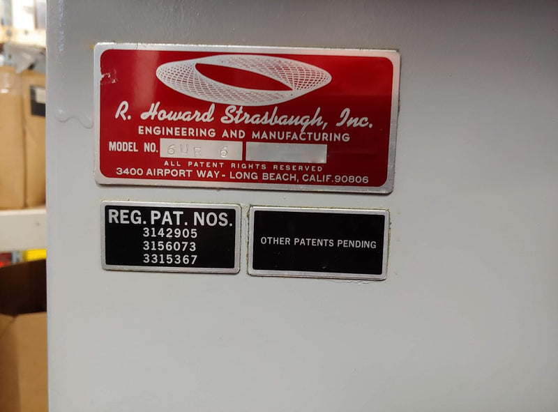 Strasbaugh 6 UR 6 Polisher