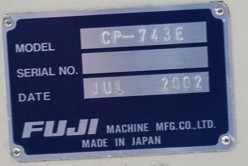 Fuji CP 743 E