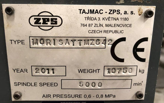 Tajmac / ZPS Mori Say TMZ 642 Multi Spindle Lathe CNC