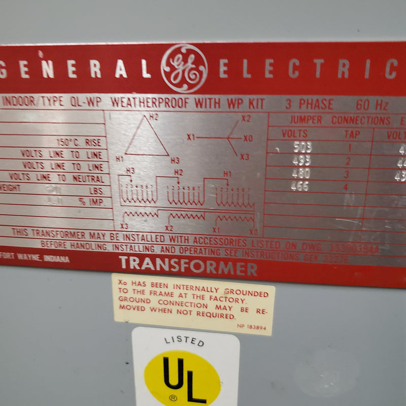 GE QHT Transformer