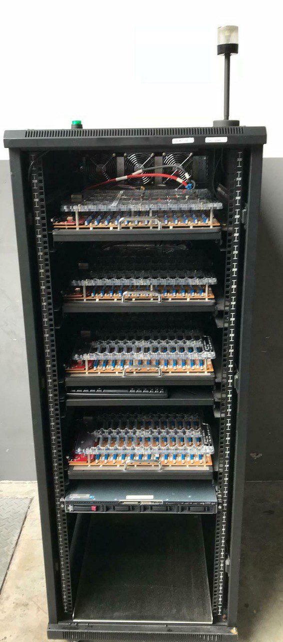 Micron Hard Disk Test Station